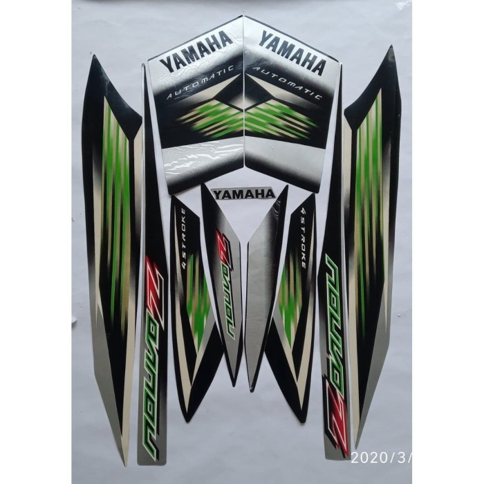 stiker striping yamaha nouvo z 20058 hijau