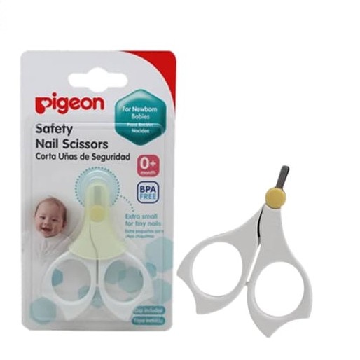 PIGEON SAFETY NAIL SCISSORS 0+ MONTH/GUNTING KUKU 8072