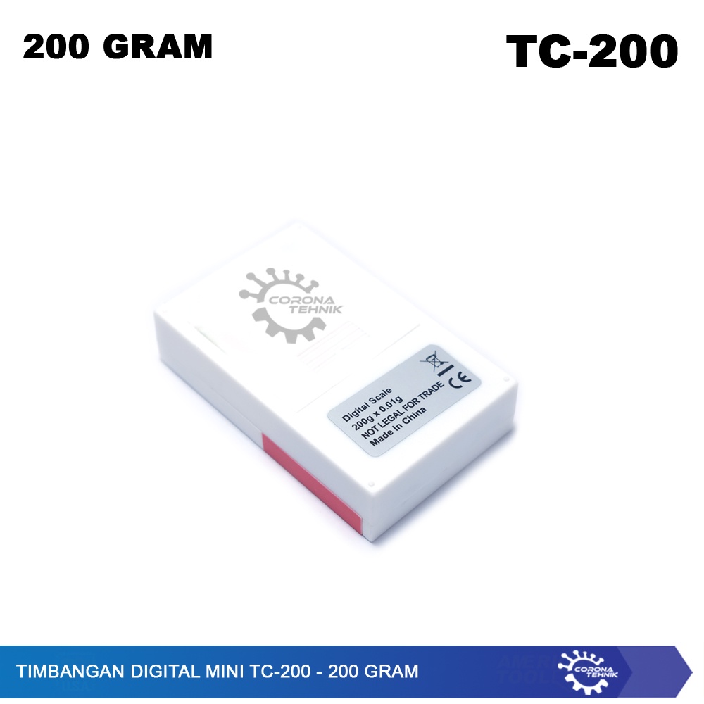 TC-200 - Timbangan Digital Mini - 200 Gram