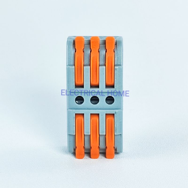 Connector 3 x 2 Wire PUSH IN Terminal Block CMK-423