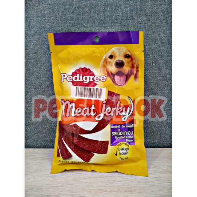 PEDIGREE MEAT JERKY SMOKY BEEF 80GR