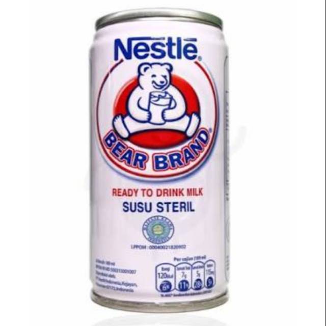 

Bear Brand susu beruang kaleng 189ml