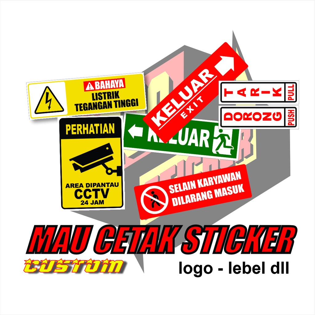 

Cetak Stiker Label/Label Kemasan + Cutting / Cetak Stiker Label Online Shop