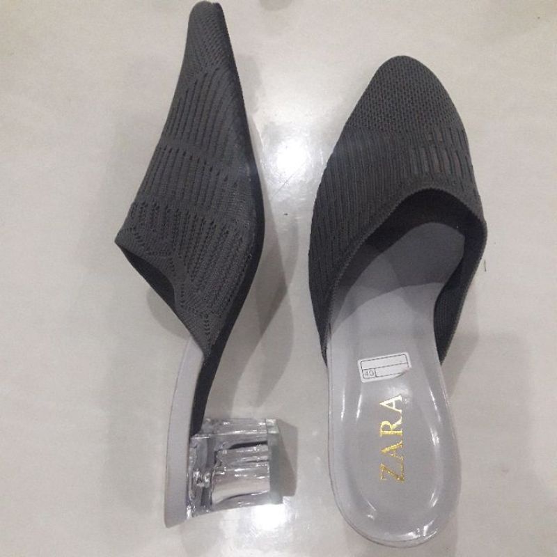 Sendal rajut import hak kaca