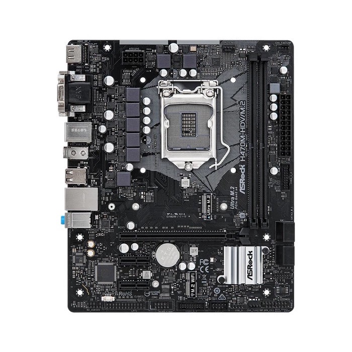 ASRock H470M-HDV/M.2 (LGA1200, H470, DDR4, USB3.2, SATA3) NAMPOL GAN