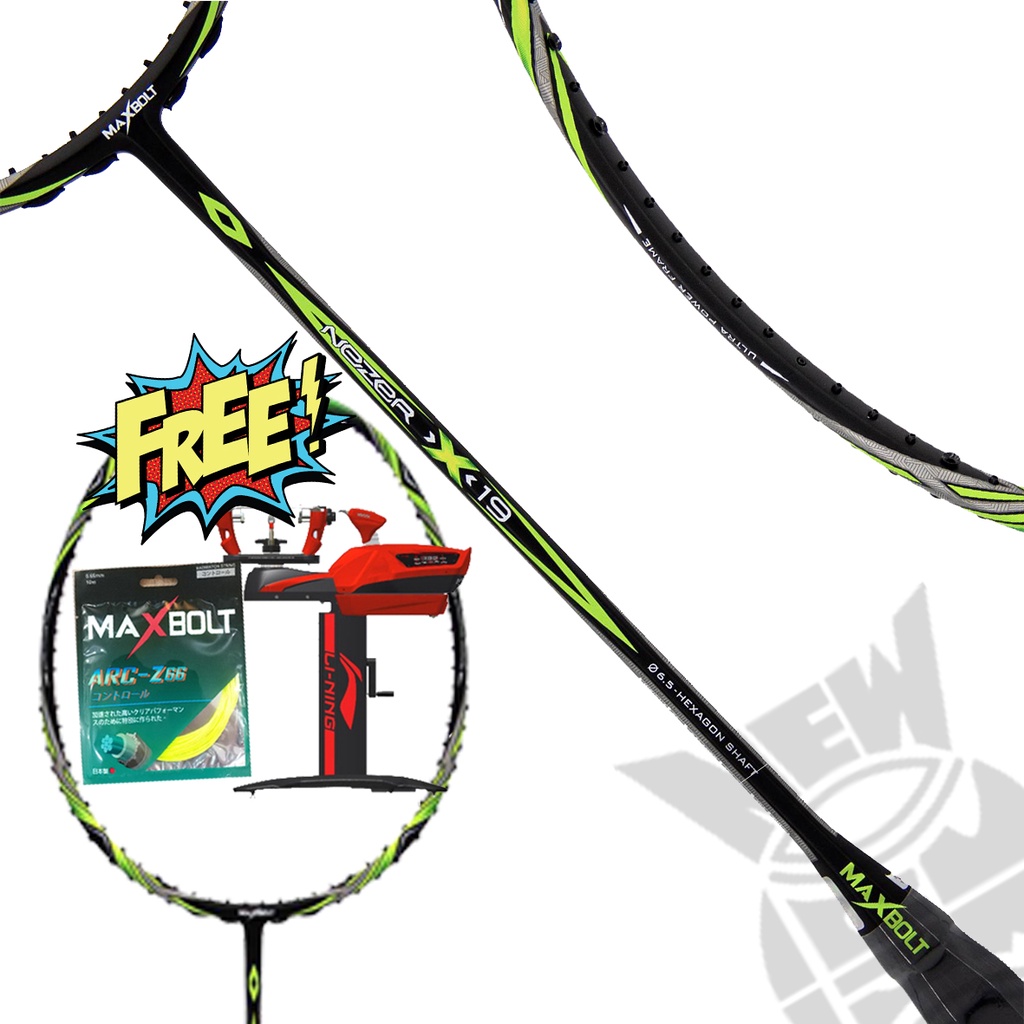 Raket Badminton MAXBOLT NEZER X 19