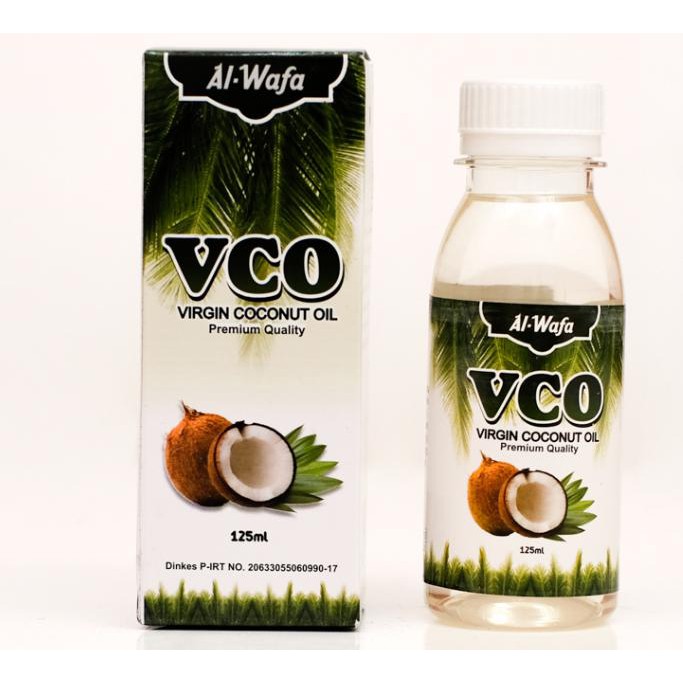 

MINYAK KELAPA MURNI VCO VIRGIN COCONUT OIL AL-WAFA 125 ML !!!