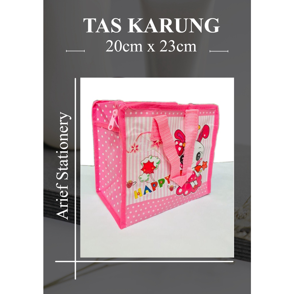 Tas Karung Serbaguna Tas Belanja Tas Loundry Ukuran 20cm x 23cm