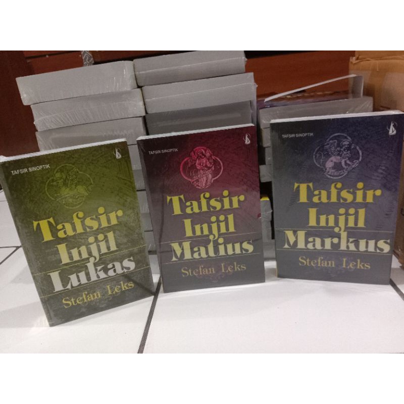 BUKU TAFSIR INJIL LUKAS MATIUS & MARKUS