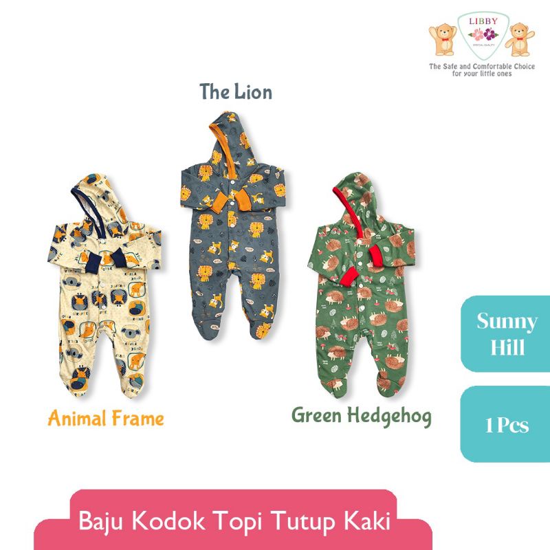 Sleepsuit Nb Libby 0-3 bulan SUNNY HILL/HELLO SUNSHINE/the ENCHANTED WILD