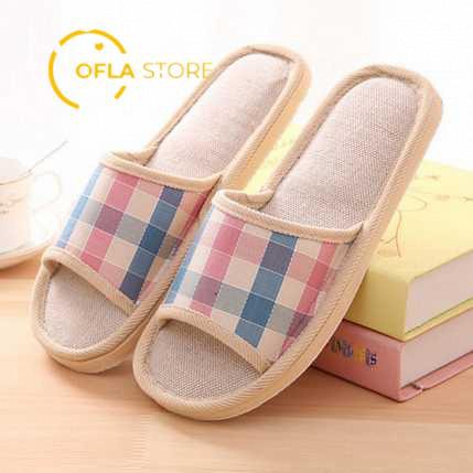 Sandal Selop Import Nyaman Linen Indoor MALL Suihyung