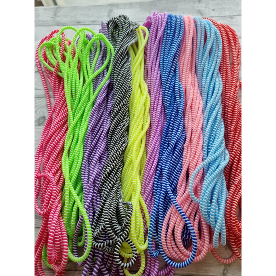 Pelindung Kabel Spiral 2 Warna / Lilitan Kabel 2 Warna / Penglillit Kabel 2 Warna