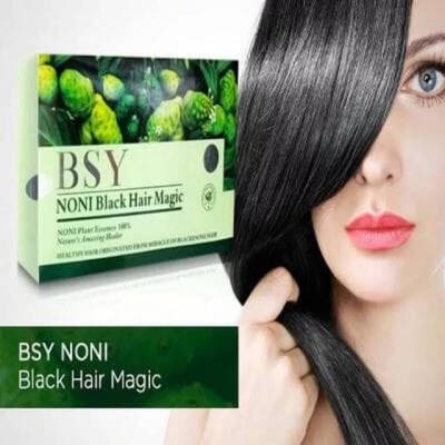 BSY Noni Black Hair Magic Ecer Shacet