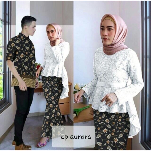 RESTOCK JC Cp corneli / Couple batik kebaya modern / Cp Wisnu