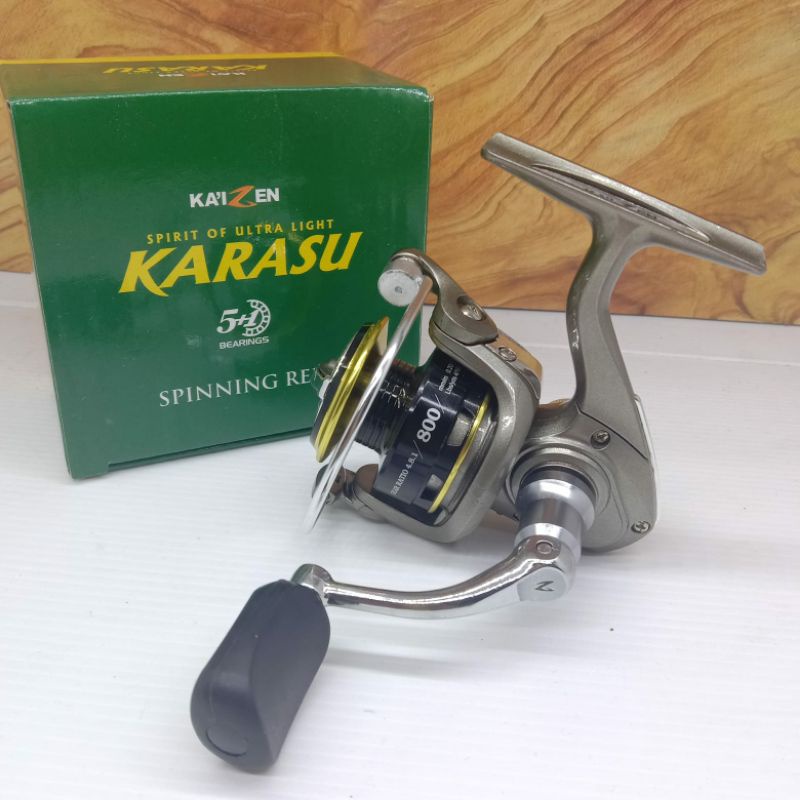Reel Pancing Kaizen Karasu 800 Power Handle