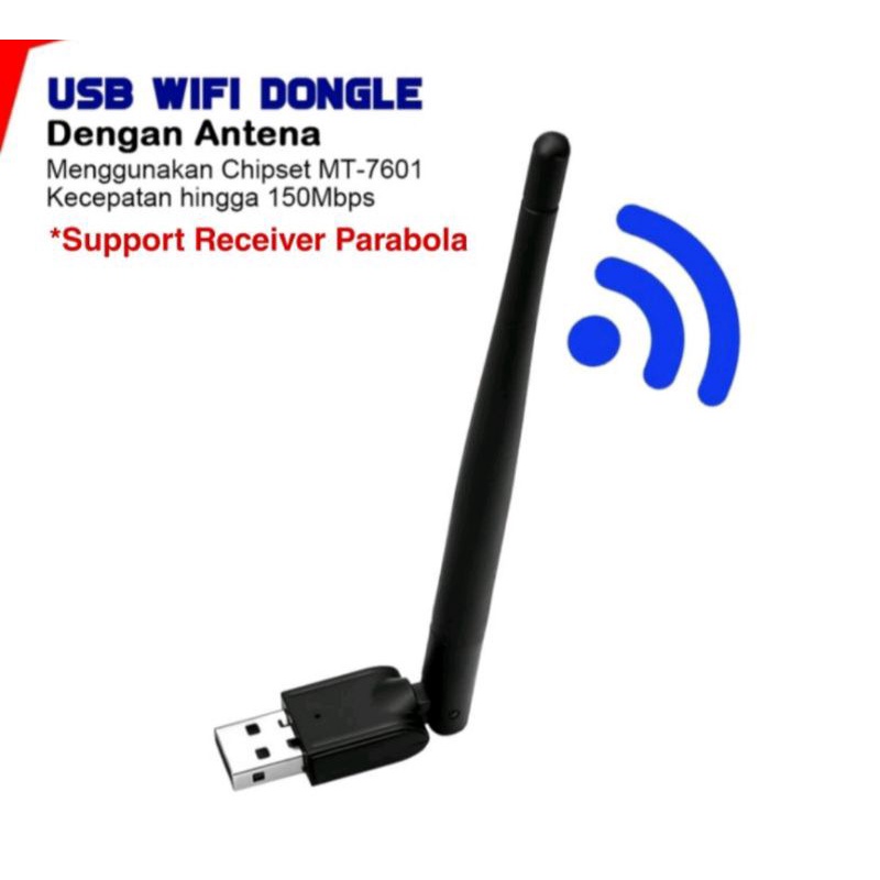 Dongle WiFi WELHOME Receiver Parabola dan Terrestrial DVB-T2