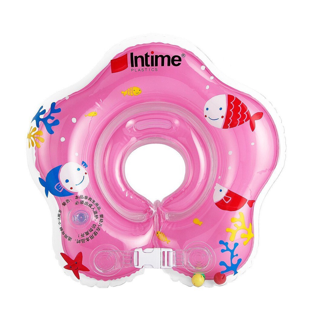 HOME088 Intime Baby Swim Neckring Bintang Ban Renang Pelampung Leher Bayi Pelampung Leher Anak