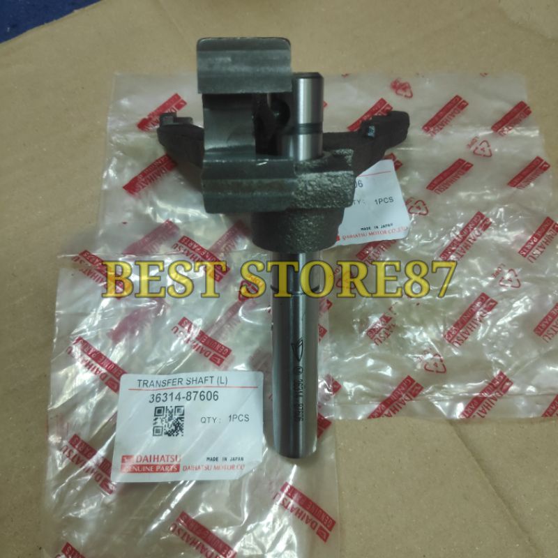 FORK TRANSFER GARPU + SHAFT TRANSFER GARPU KECIL DAIHATSU TAFT GT F70 ORI 1SET