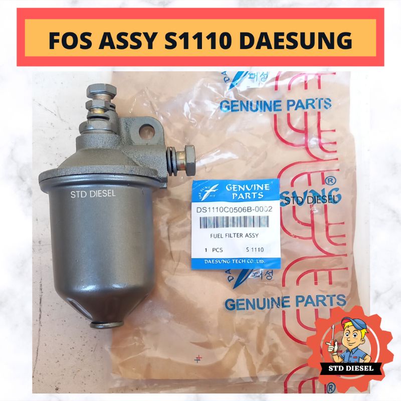 Jual FOS ASSY FUEL FILTER ASSY FILTER SOLAR KOMPLIT S1110 S1115 MERK ...