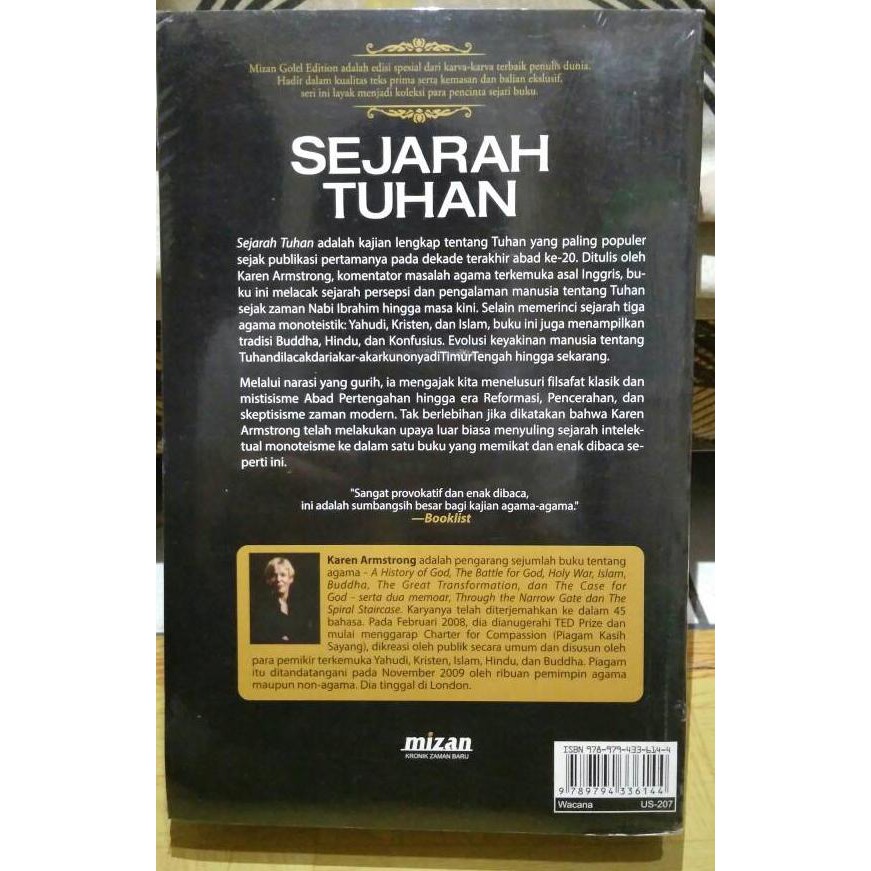 Sejarah Tuhan Oleh Karen Armstrong