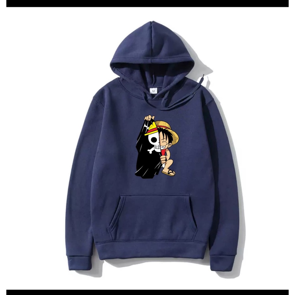 ALIPIO FASHION - SWEATER HOODIE MONKEY LUFFY / hoodie pria / hoodie murah / hoodie keren / terbaru