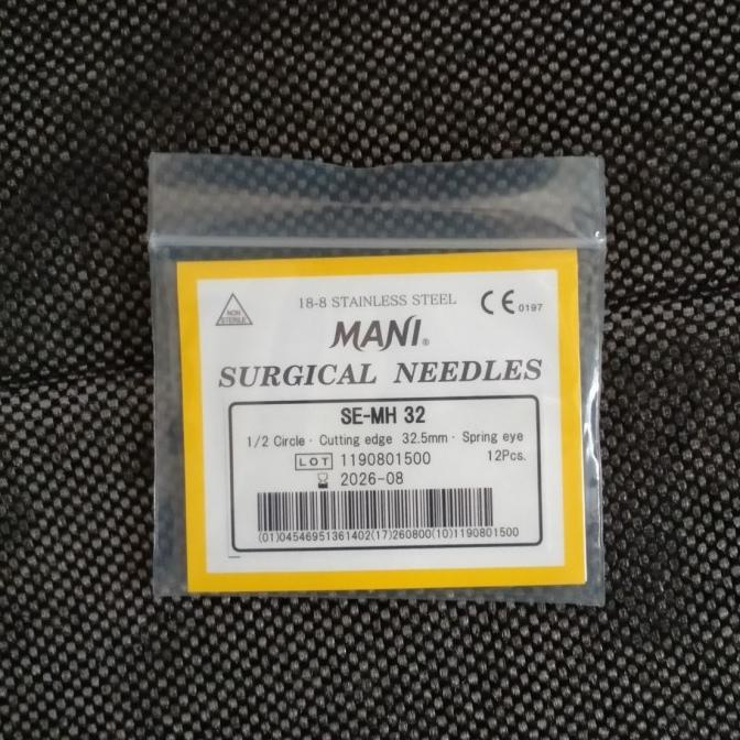 Jarum Bedah Se-Mh 32/ Surgical Needle / Jarum Hecting Kulit / Mani