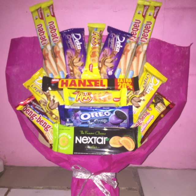 

Buket jananan bisa request makanan