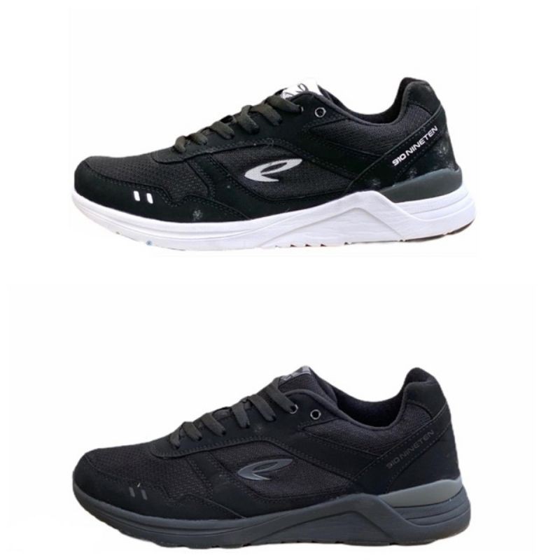910 Nineten Chiru Sepatu Running for Men Hitam /Merah /Putih⁣⁣