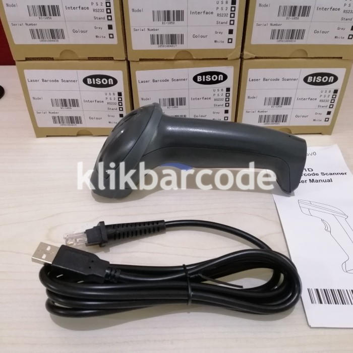 USB barcode scanner | scan barcode LASER | scaner barcode BI-1058