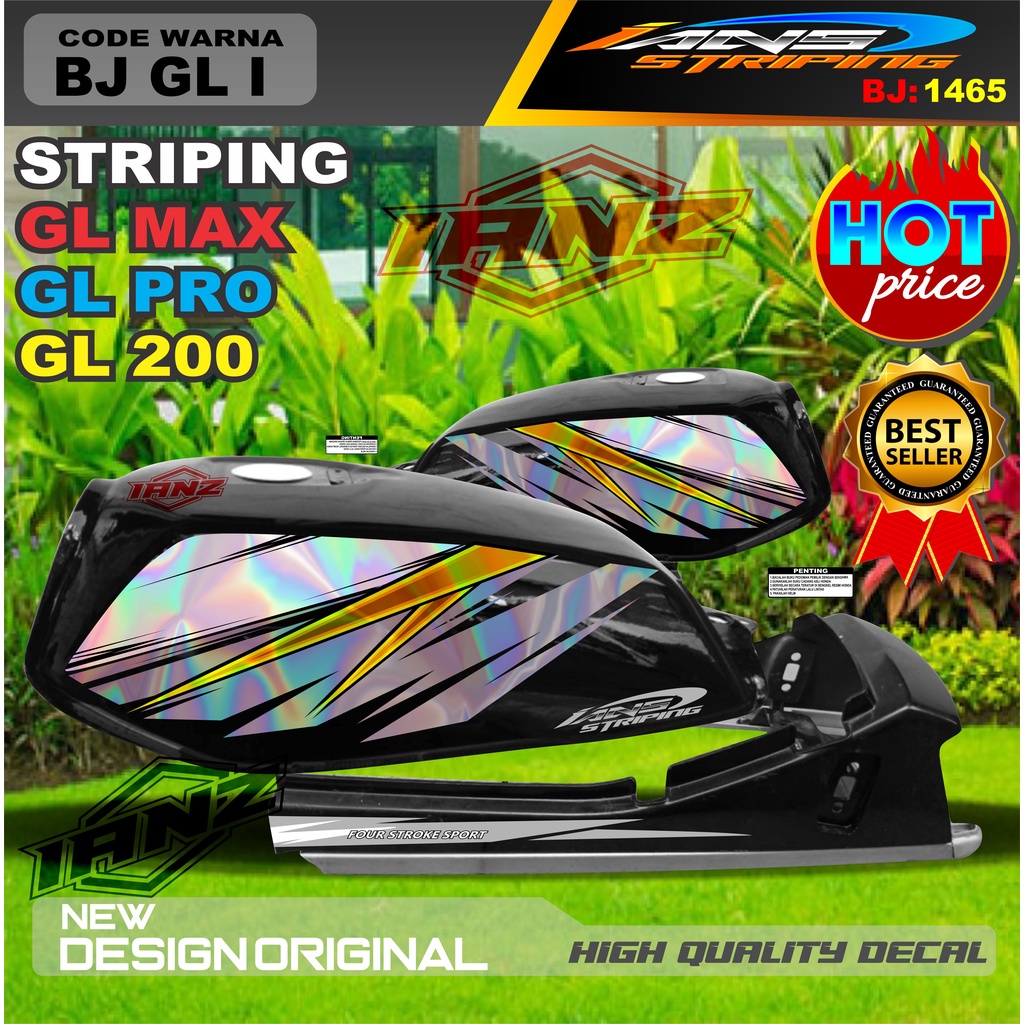 STRIPING GL 2000 TERBARU / STRIPING GL PRO MAX VARIASI HOLOGRAM / STRIPING GL