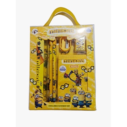 MARKASSHOP66--Set Alat tulis Anak / Study Set Dompet YoYo 8006