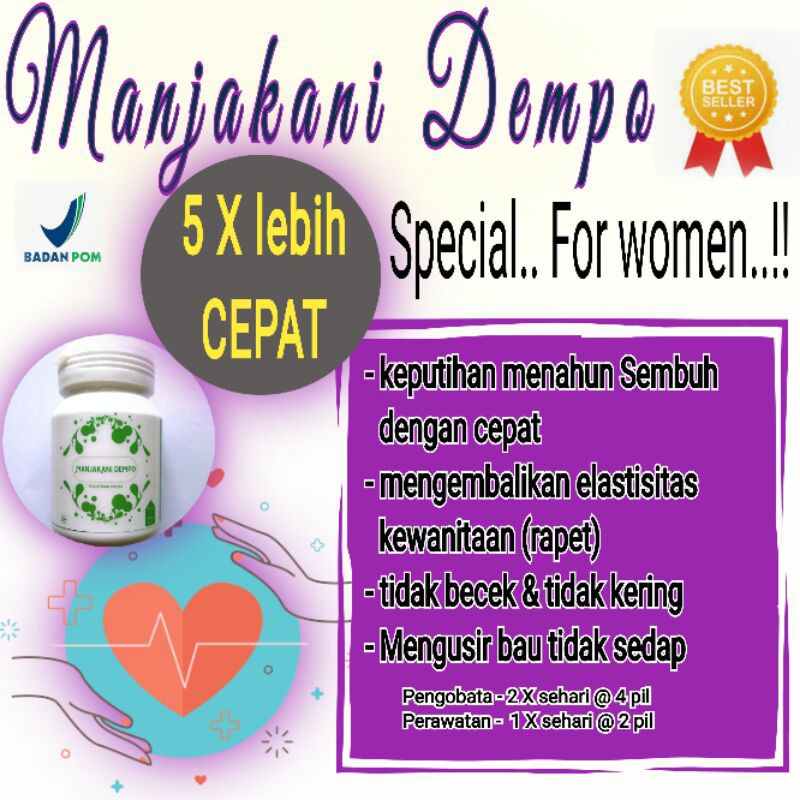 MANJAKANI / MANJAKANI DEMPO isi 30 pil + 5 pil