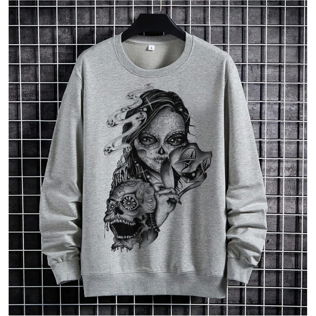 COD/ARPIOSSHOP - BAJU MASK - SWEATER PRIA WANITA / UNISEX MODEL KEKINIAN