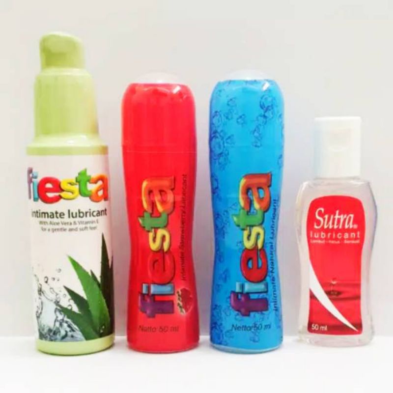 [MD] Lubricant / Pelumas Fiesta Strawberry/Aloevera/Natural Sutra Lubricant Kailin 25ml Pelumas ORI