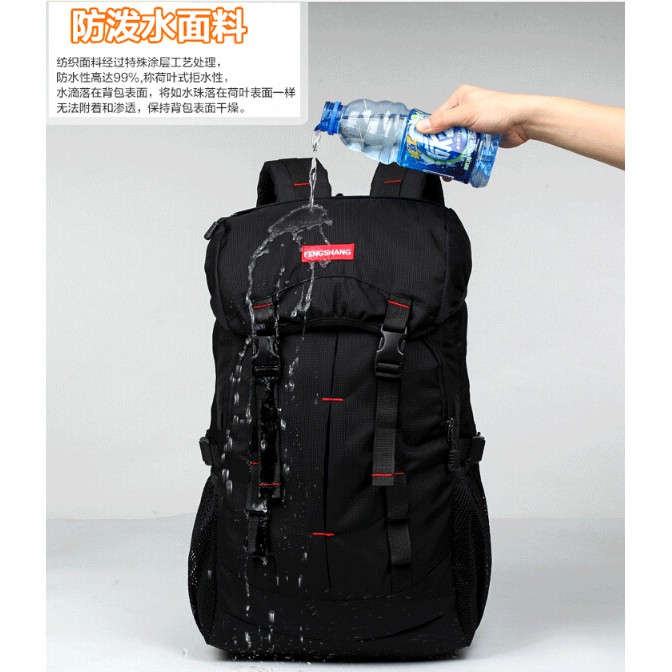 REEDARK Tas Gunung Outdoor Waterproof - NH15Y001-Z Black