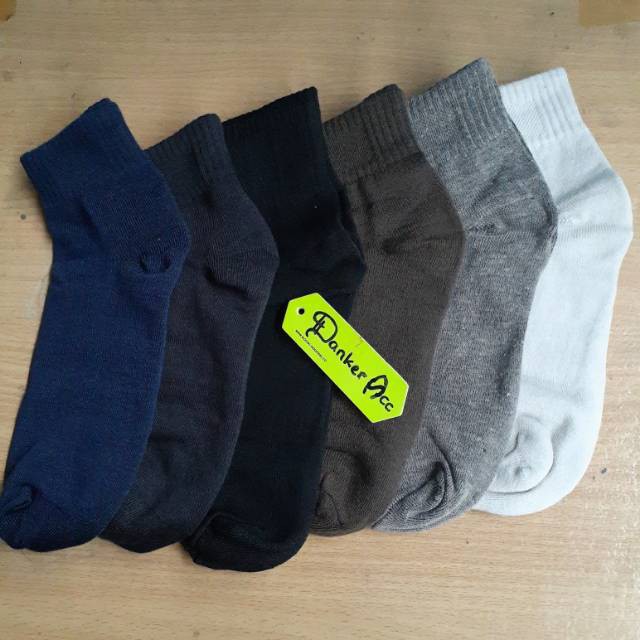 Kaos Kaki Katun Mesh Bahan Adem 3/4 Betis Atas Mata Kaki Unisex-2