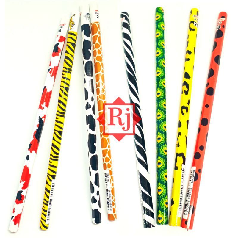 

Pensil 2B Motif Hewan