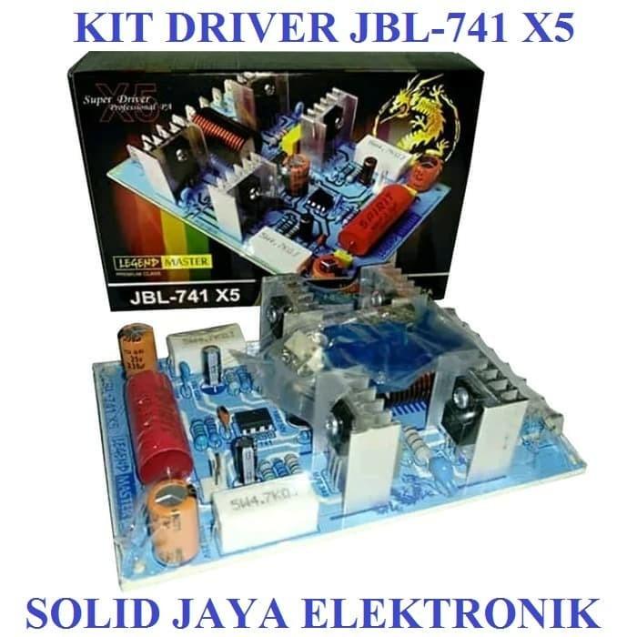 KIT SUPER DRIVER POWER AMPLIFIER JBL741 X5 JBL-741 X5 LEGEND MASTER