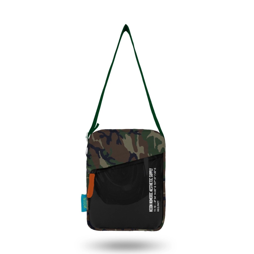 NIION Calea Green Camo Tas Selempang Army
