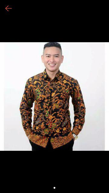 Kemeja Batik Kecubung Merah