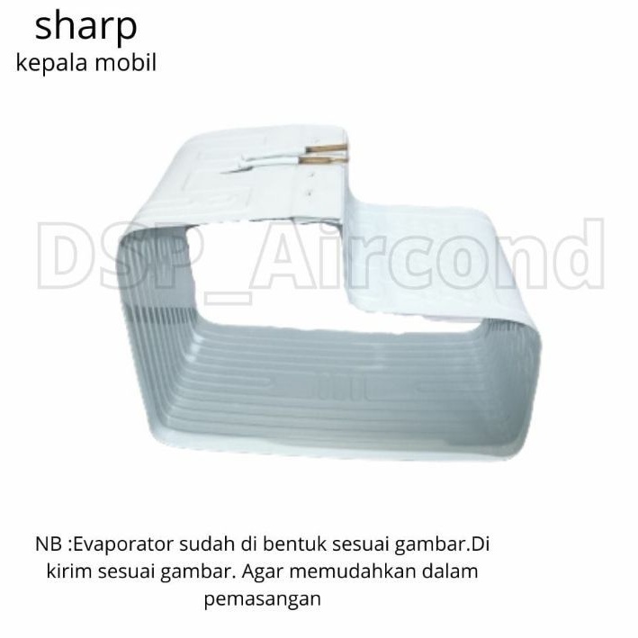 Evaporator Sharp Mobil Kulkas 1 Pintu 135x26