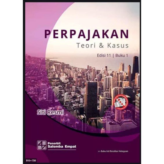 Perpajakan Edisi 11 Buku 1 By Siti Resmi