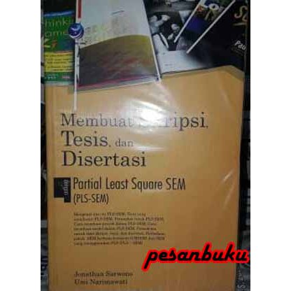 

Buku Membuat Skripsi, Tesis, Dan Disertasi Dengan Partial Least Square SEM (PLS- SEM) Jonathan
