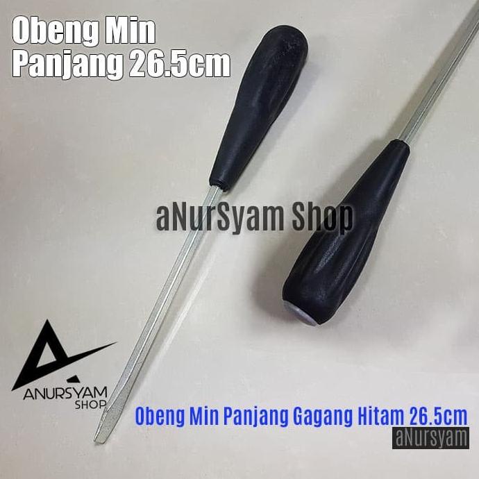 Obeng Min Panjang Gagang Hitam / Obeng Panjang Min anursy44 Diminati Banget