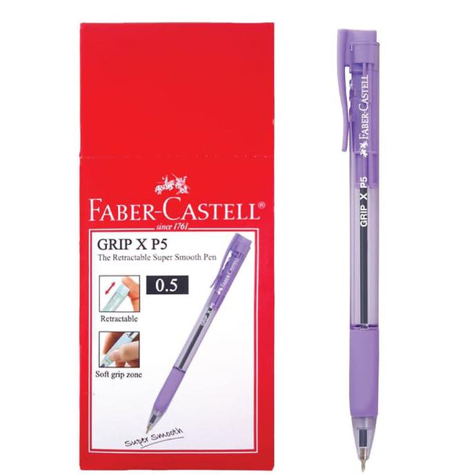 

Ballpoint Grip XP 0.5 mm Barrel Violet - Box isi 10pcs BIG SALE