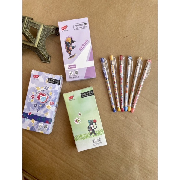 

Pulpen Lovein karakter / Pulpen Motif Kartun / Gel Pen Murah 0.5mm