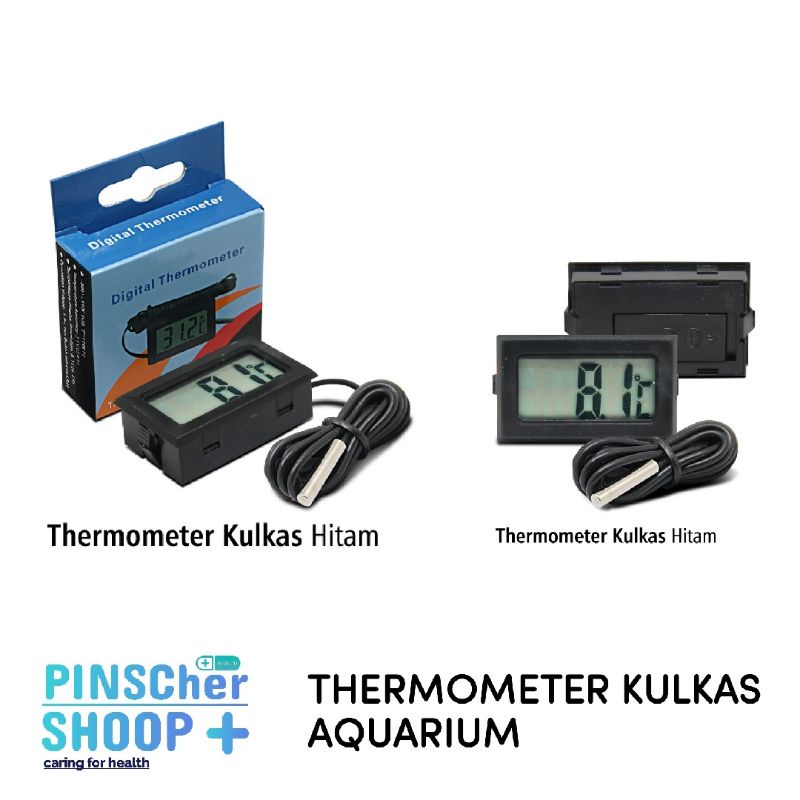 Thermometer Kulkas Termometer Aquarium Termometer Vaksin