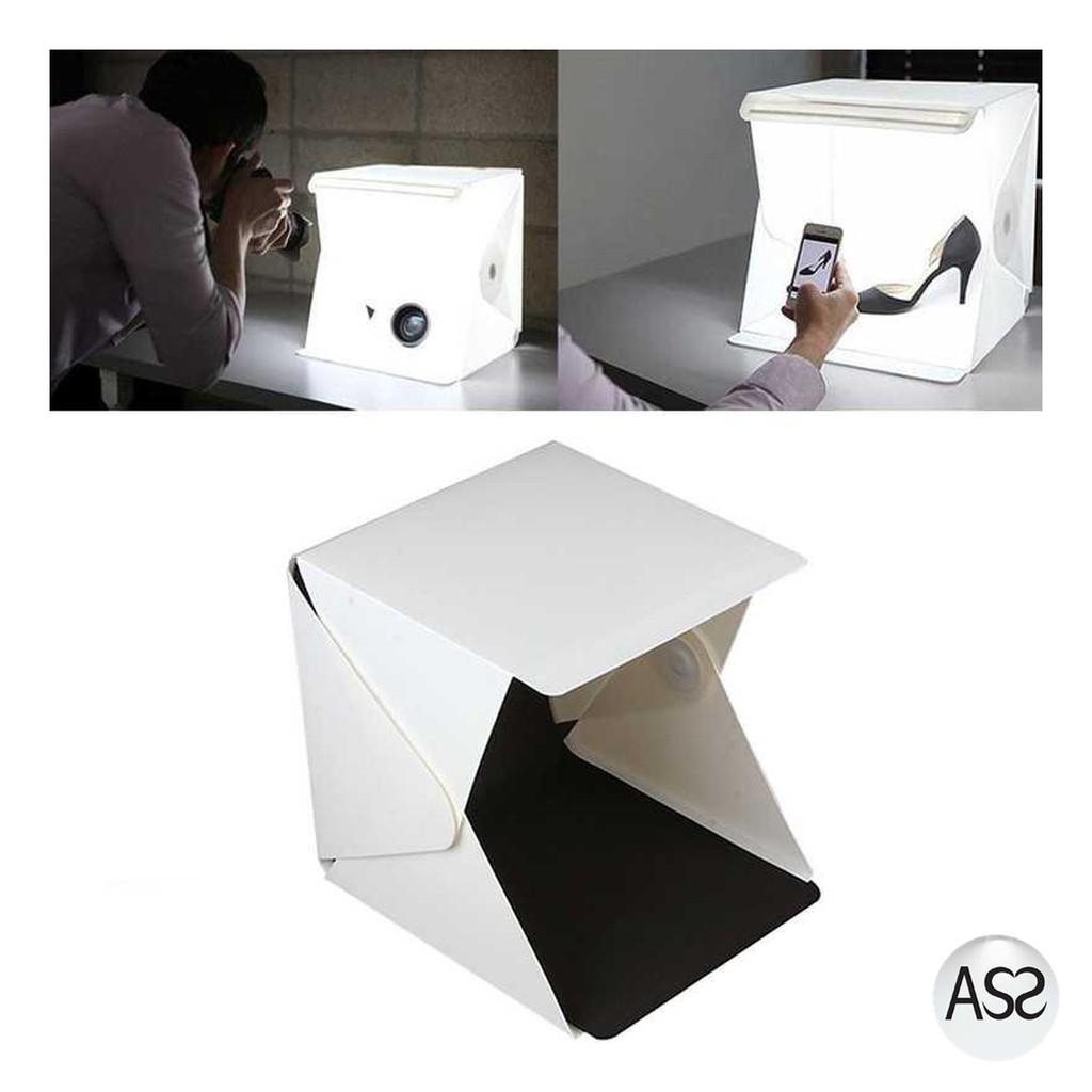 ASS Shop - Photo Studio Mini Magnetic dengan Lampu LED