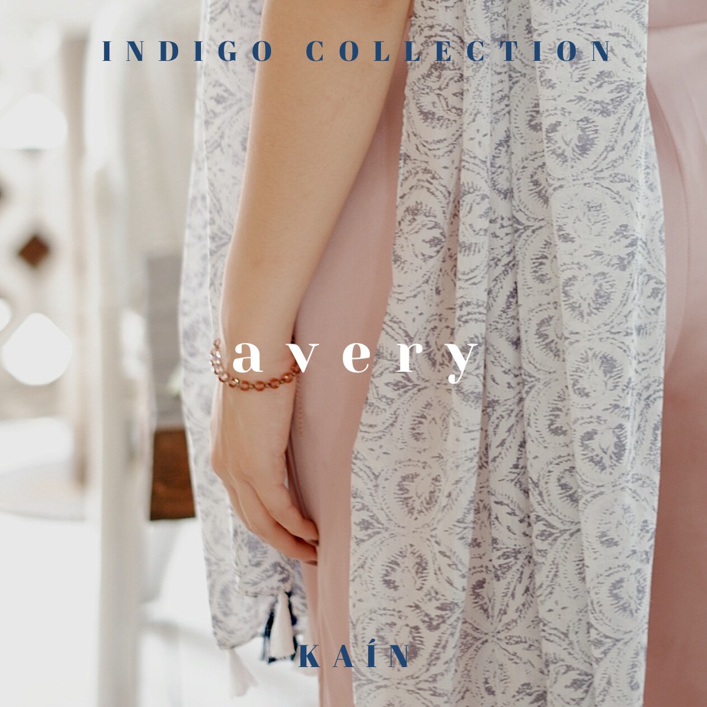 Avery Shawl - Indigo Collection