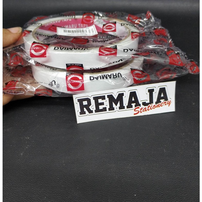 

Daimaru Double tape / selotip silasi bolak balik 12x12mm